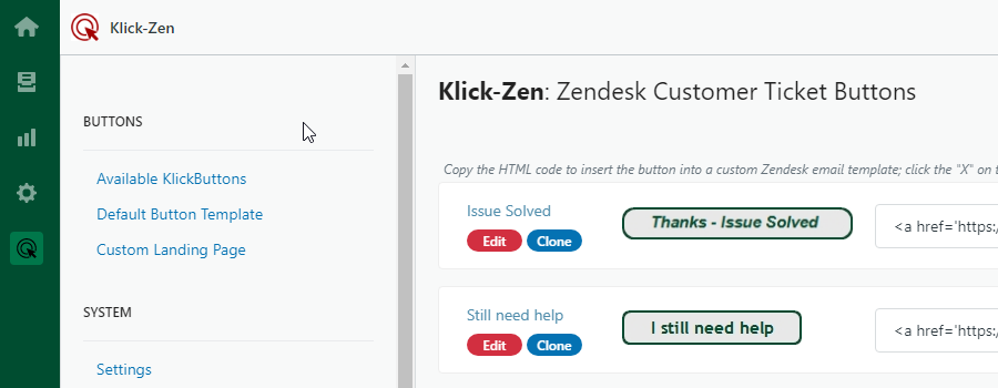 Klick-Zen demo